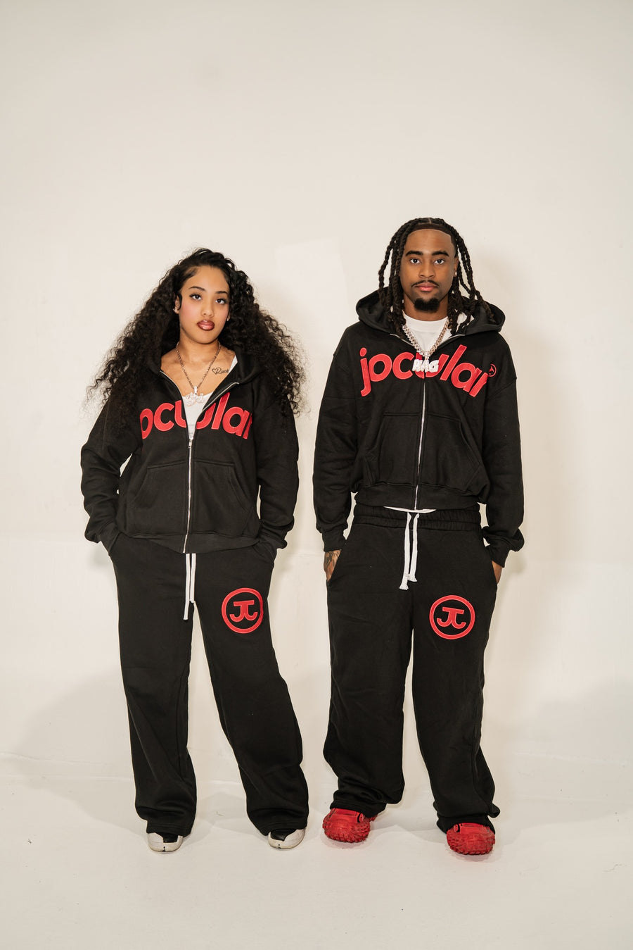 Black/Red Jocular Set