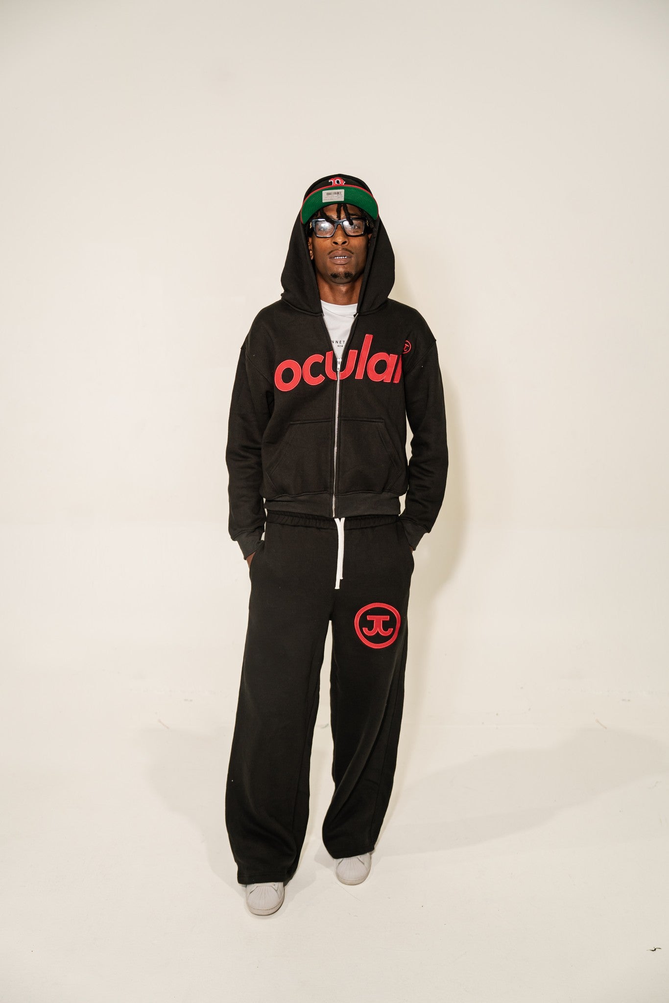 Black/Red Jocular Set