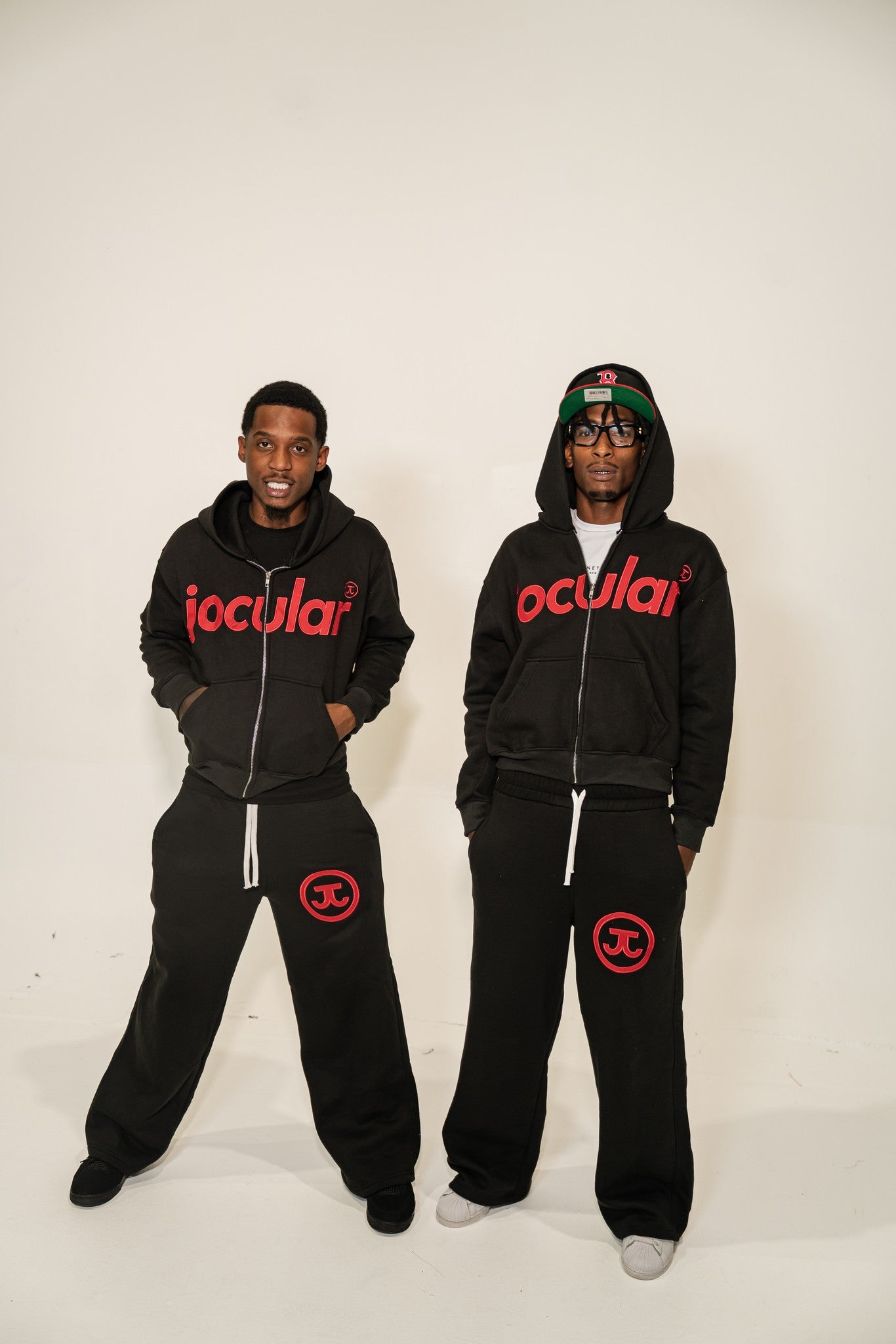 Black/Red Jocular Set